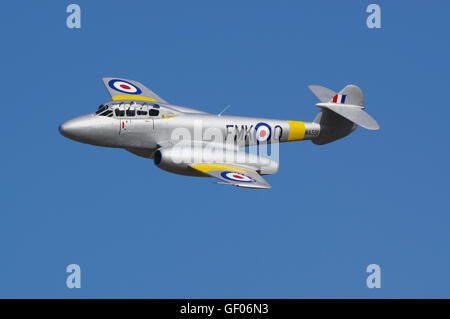 Gloster Meteor T7,WA591, Victory Show, Cosby, Stock Photo