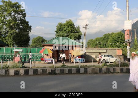 The beauty of the Jammu & Kashmir in summer. Stock Photo