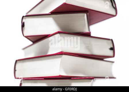 Books stacked Stock Photo