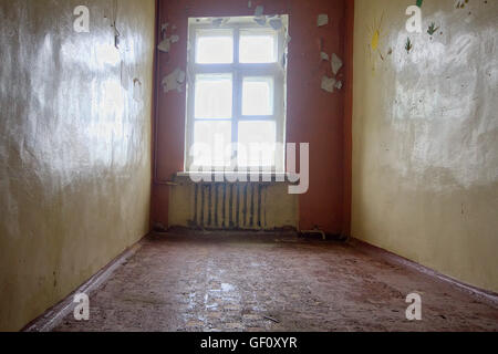 empty room in which nobody lives Stock Photo