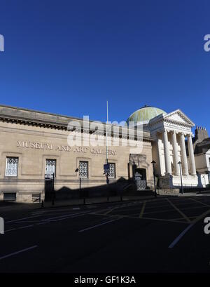 Exterior of Perth Museum and Art Gallery Scotland  July 2016 Stock Photo