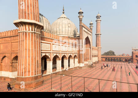 The Jama Masjid mosque, Delhi, India Stock Photo