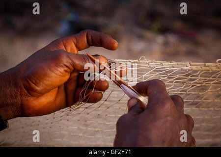 Yongoro, Sierra Leone - June 03, 2013: West Africa, the beaches of Yongoro in front of Freetown Stock Photo