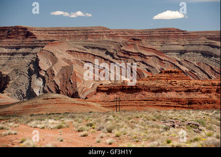 Raplee Ridge, near Mexican Hat in southeast Utah Stock Photo - Alamy