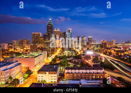 Atlanta, Georgia, USA downtown city skyline. Stock Photo