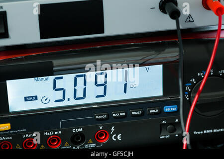 electronic measuring instruments Stock Photo