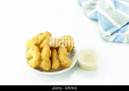 Patongko Sweetened condensed milk Stock Photo