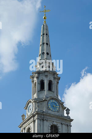 St Martin In The Fields spire; by James Gibbs 1720-26. Stock Photo