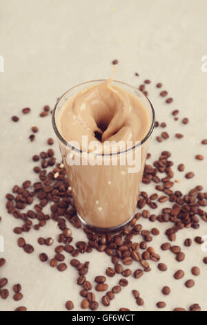 Ice latte Stock Photo