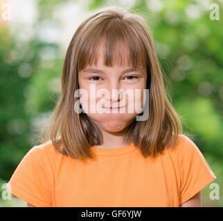 Portrait of beautiful girl Stock Photo