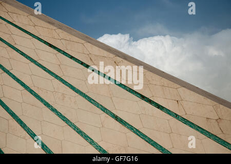 Borj-e Azadi (Liberty Tower). The tower build as a monument marks the west entrance to the city and was the symbol of Tehran. Stock Photo