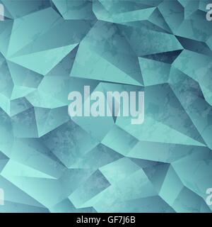 Crystal Design Modern Geometric Abstract Background Stock Vector