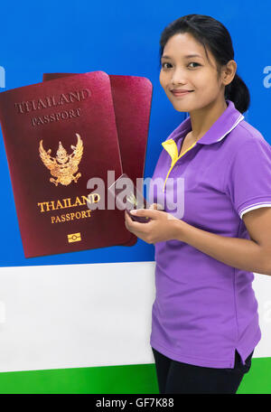 successful applicant for a passport from Thai authorities, Passport Office of Consular Affairs