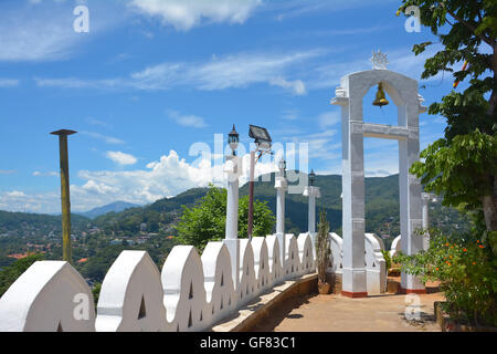 The Sri Maha Bodhi Temple At Bahirawakanda, Kandy. Stock Photo