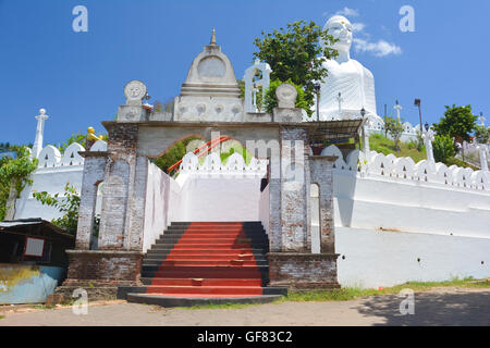 The Sri Maha Bodhi Temple At Bahirawakanda, Kandy. Stock Photo