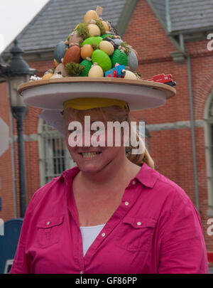 Spring Festival Easter hat contest, Berlin Maryland Stock Photo