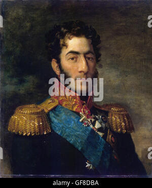 George Dawe - Portrait of General Pyotr Bagration (1765-1812) Stock Photo