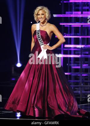 Las Vegas, NV, USA. 29th July, 2016. Miss Tennessee Teen USA, Savannah Chrisley in attendance for The 2016 MISS TEEN USA Preliminary Show, The Venetian Resort Hotel Casino, Las Vegas, NV July 29, 2016. Credit:  James Atoa/Everett Collection/Alamy Live News Stock Photo