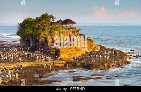 Tanah Lot Temple, Bali, Indonesia Stock Photo