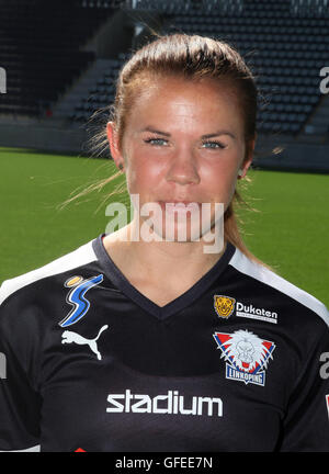 JESSICA SAMUELSSON Swedish football player in National team Stock Photo