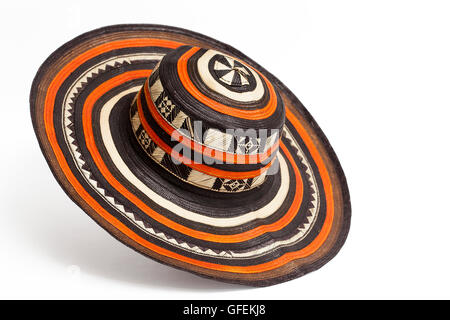 Traditional hat from Colombia: 'Sombrero vueltiao' Stock Photo