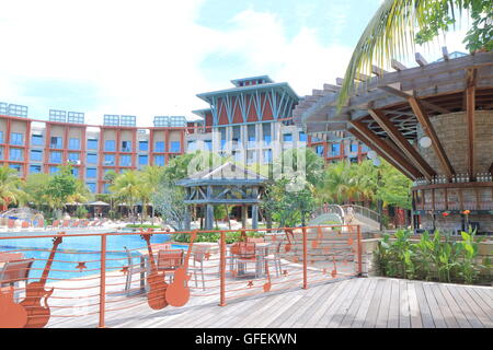 Hard Rock Hotel Sentosa in Singapore. Stock Photo