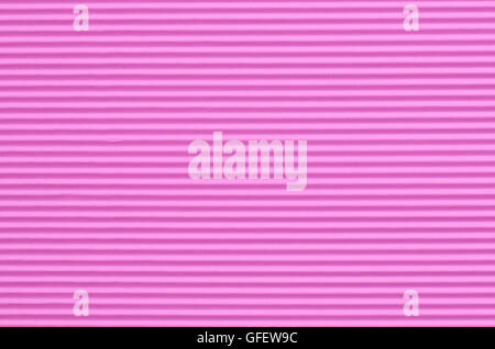 corrugated pink color paper background texture Stock Photo