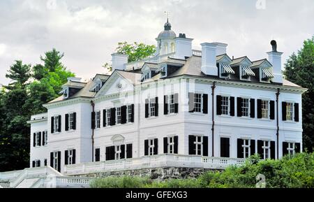 The Mount, home of author Edith Wharton near the town of Lenox, Massachusetts, USA Stock Photo