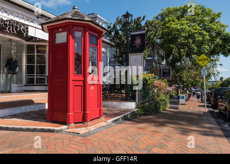 Parnell Road, Parnell, Auckland, New Zealand. Stock Photo