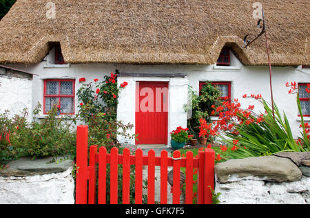 Thatched cottage in County Louth