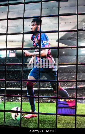 ein Bild von Neymar da Silva Santos Junior vom 'FC Barcelona', Berlin. Stock Photo