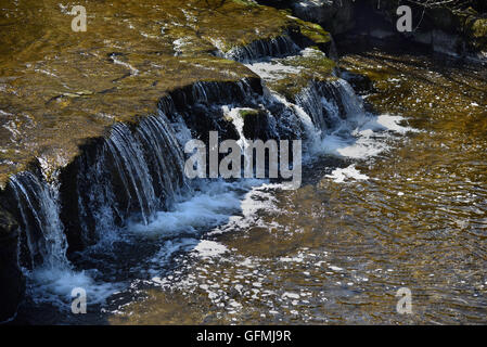 Gayle Beck, Gayle Village, Upper Wensleydale, Yorkshire Dales National Park, North Yorkshire, England, UK. Stock Photo