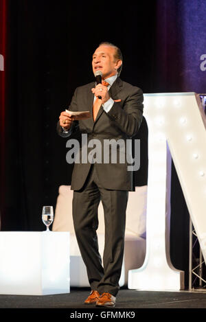 Las Vegas, Nevada, USA. 30th July, 2016. Ray 'Boom Boom' Mancini honored at the 4th Annual Nevada Boxing Hall of Fame Induction Ceremony Credit:  Ken Howard/Alamy Live News Stock Photo