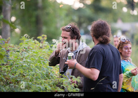 Cumbria, UK. 31st July, 2016. Kendal Calling Music Festival, Cumbria, 31st July 2016, ATMOSPHERE. Credit:  PAUL WITTERICK/Alamy Live News Stock Photo