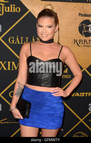 Hollywood, California, USA. 31st July, 2016. MAXIM Hot 100 Party .Hollywood Palladium, Los Angeles, CA.07/30/2016.CHANEL WEST .  Credit:  Clinton Wallace/Globe Photos/ZUMA Wire/Alamy Live News Stock Photo