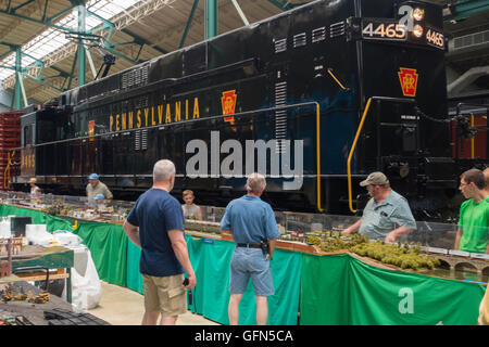 Railroad Museum of Pennsylvania Strasburg PA Stock Photo