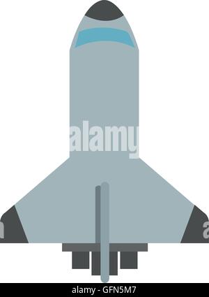 space shuttle icon Stock Vector