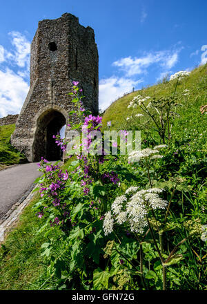 A gateway in Dover Castle, Kent, England Stock Photo