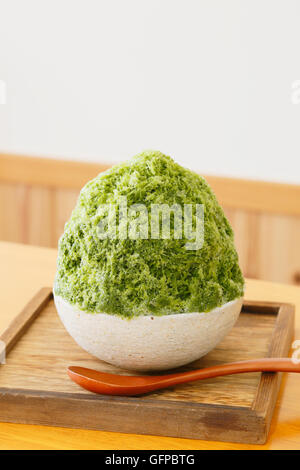 Japanese style shaved ice Stock Photo