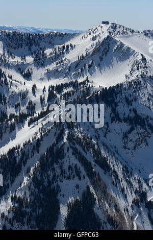 Mountainscape in Salt Lake City, USA Stock Photo