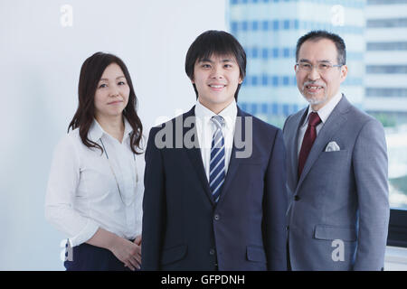 Japanese businesspeople Stock Photo