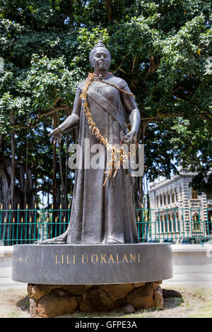 Queen Lili'uokalani,last queen of hawaii Stock Photo - Alamy