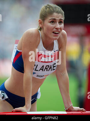 LONDON, ENGLAND - JULY 22: Rosie Clarke women's 3000m Steeplechase Day