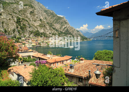 Limone sul Garda, Lake Garda, Lago di Garda, Gardasee, Italy Stock Photo