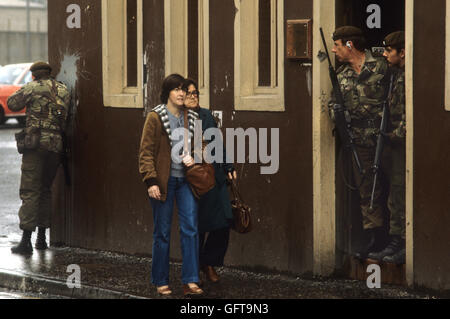 The Troubles. 1980s Belfast Northern Ireland. RUC and British Army ...