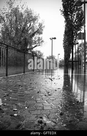 Exceptional flood in pordenone in November 2010 - Pordenone alluvione Novembre 2010 -  Massimiliano Scarpa photographer Stock Photo