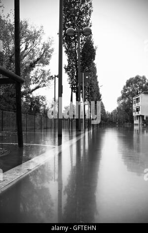 Exceptional flood in pordenone in November 2010 - Pordenone alluvione Novembre 2010 -  Massimiliano Scarpa photographer Stock Photo