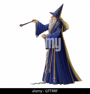 magic wand casting a spell Stock Photo: 11623300 - Alamy