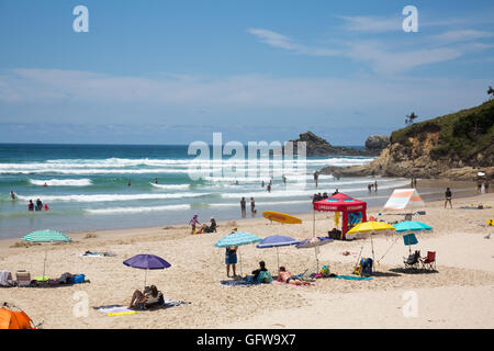 Broken Head beach in Byron Bay,new south wales,australia Stock Photo