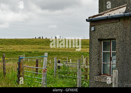 Callanish III Stone Circle Stock Photo